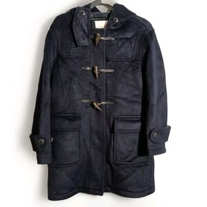 Eland EST. 1980 Navy Wool Duffle Coat — Size XS/S (Korean 155/80A)